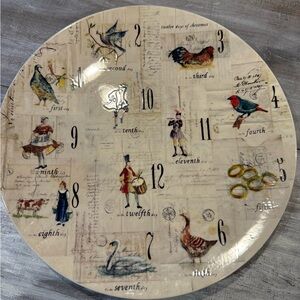 Williams-Sonoma 2010 Twelve Days of Christmas Platter